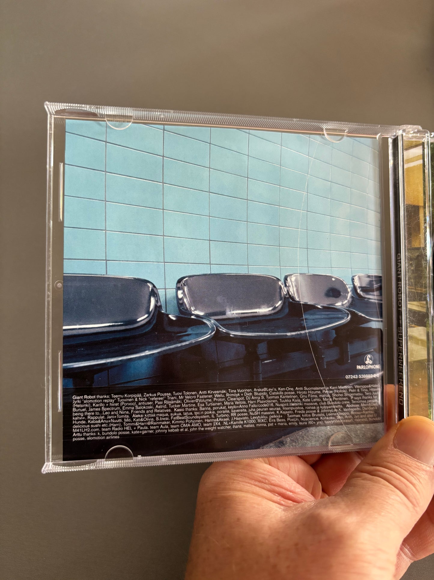 Giant Robot: Super Weekend, CD, Parlophone, Finland 2002