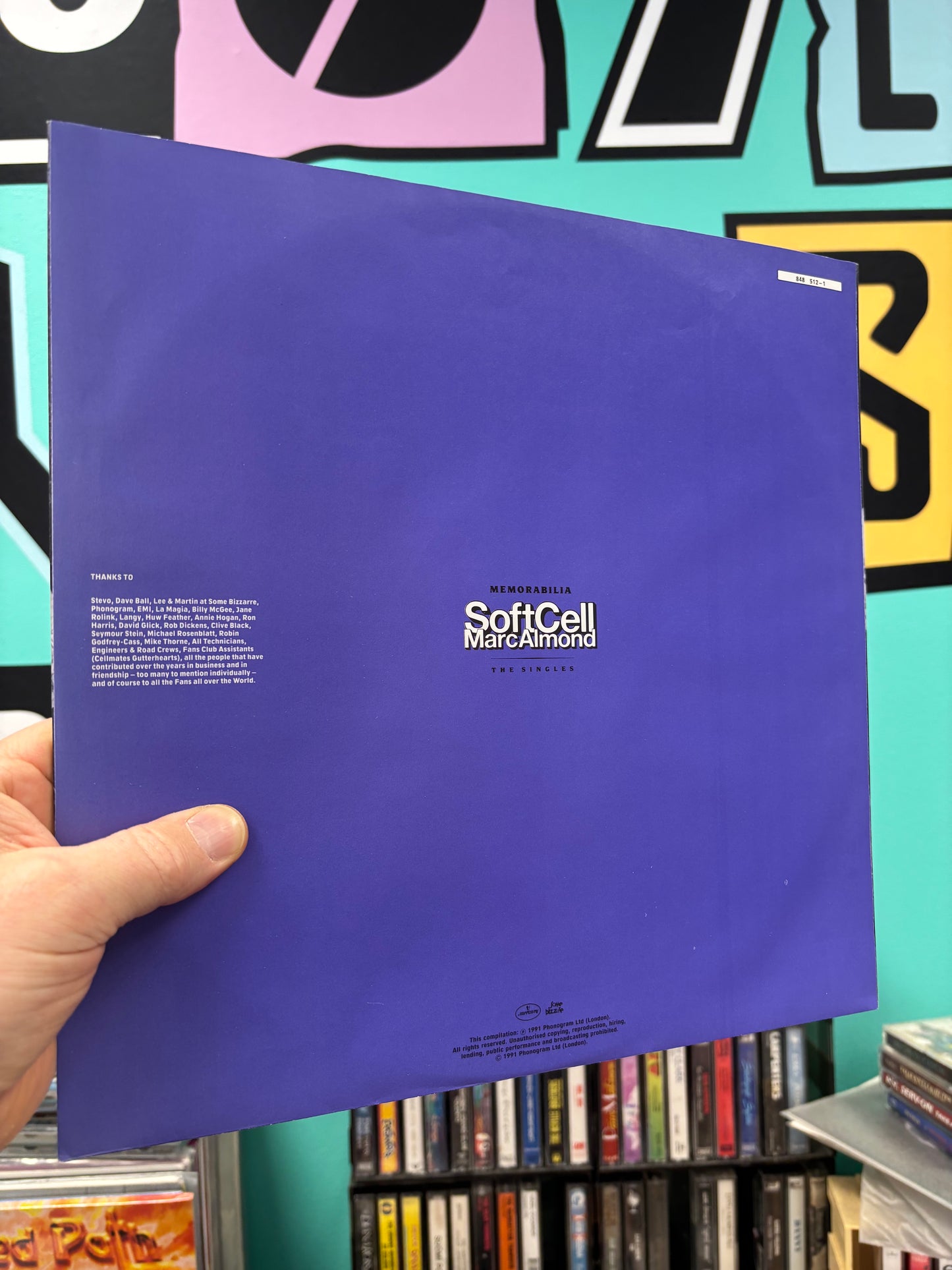 Soft Cell/Marc Almond: Memorabilia (The Singles), LP, Mercury, Some Bizarre, Europe 1991