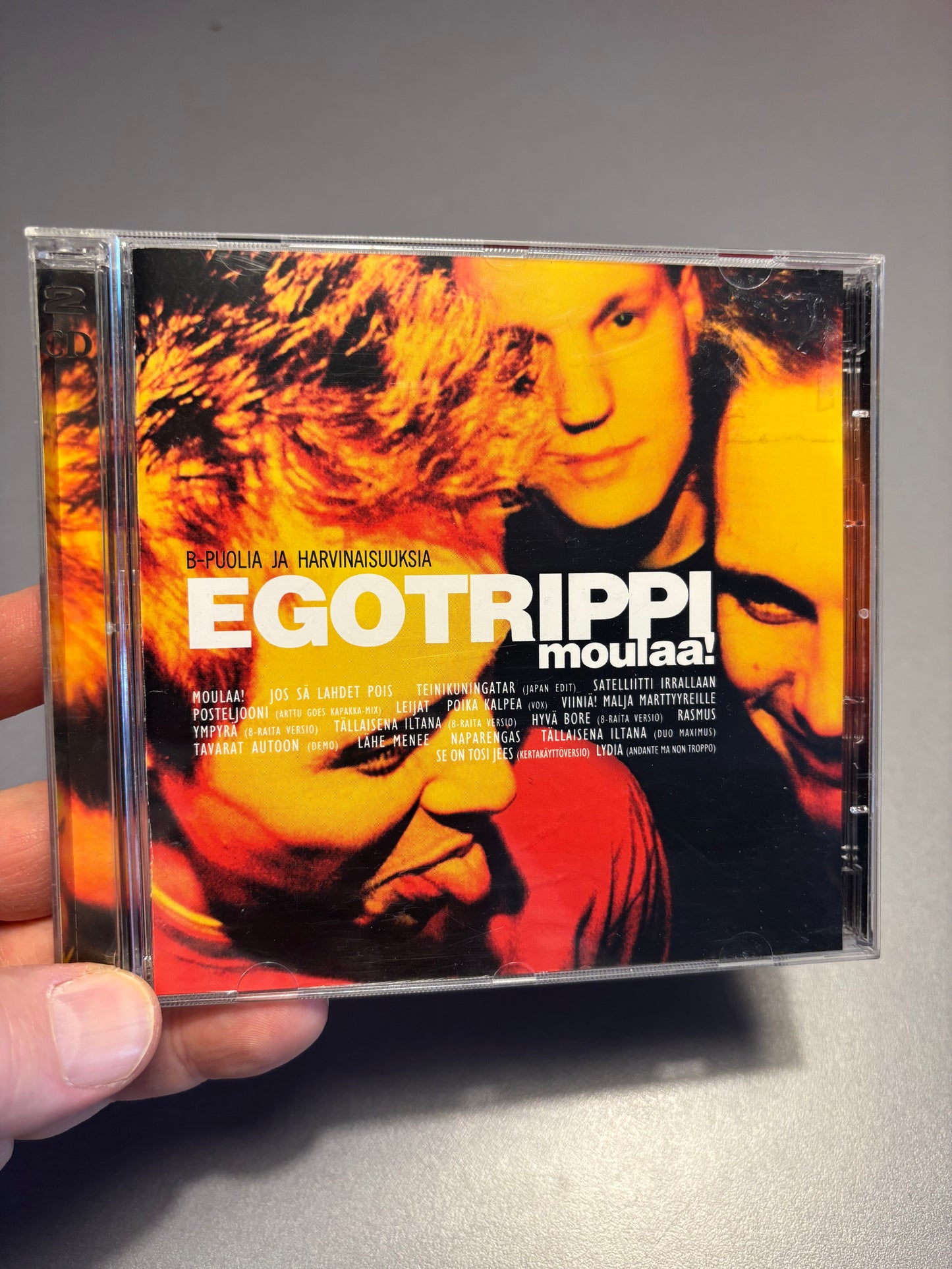 Egotrippi - moulaa! - B-puolia ja harvinaisuuksia, 2CD, Only pressing, Zen Garden Records, Finland 2001
