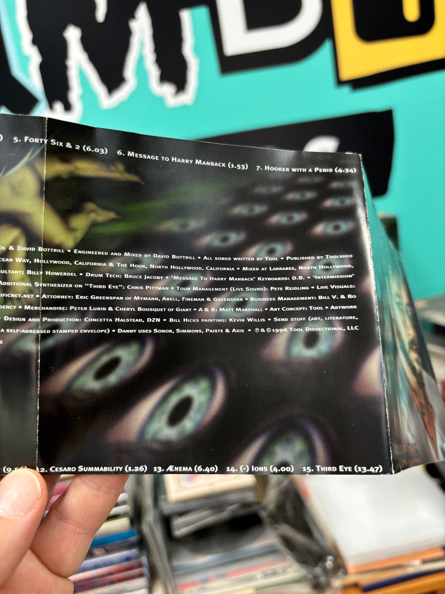 Tool: Ænima, CD, reissue, Volcano, Tool Dissectional, Sony Music, Europe 2006