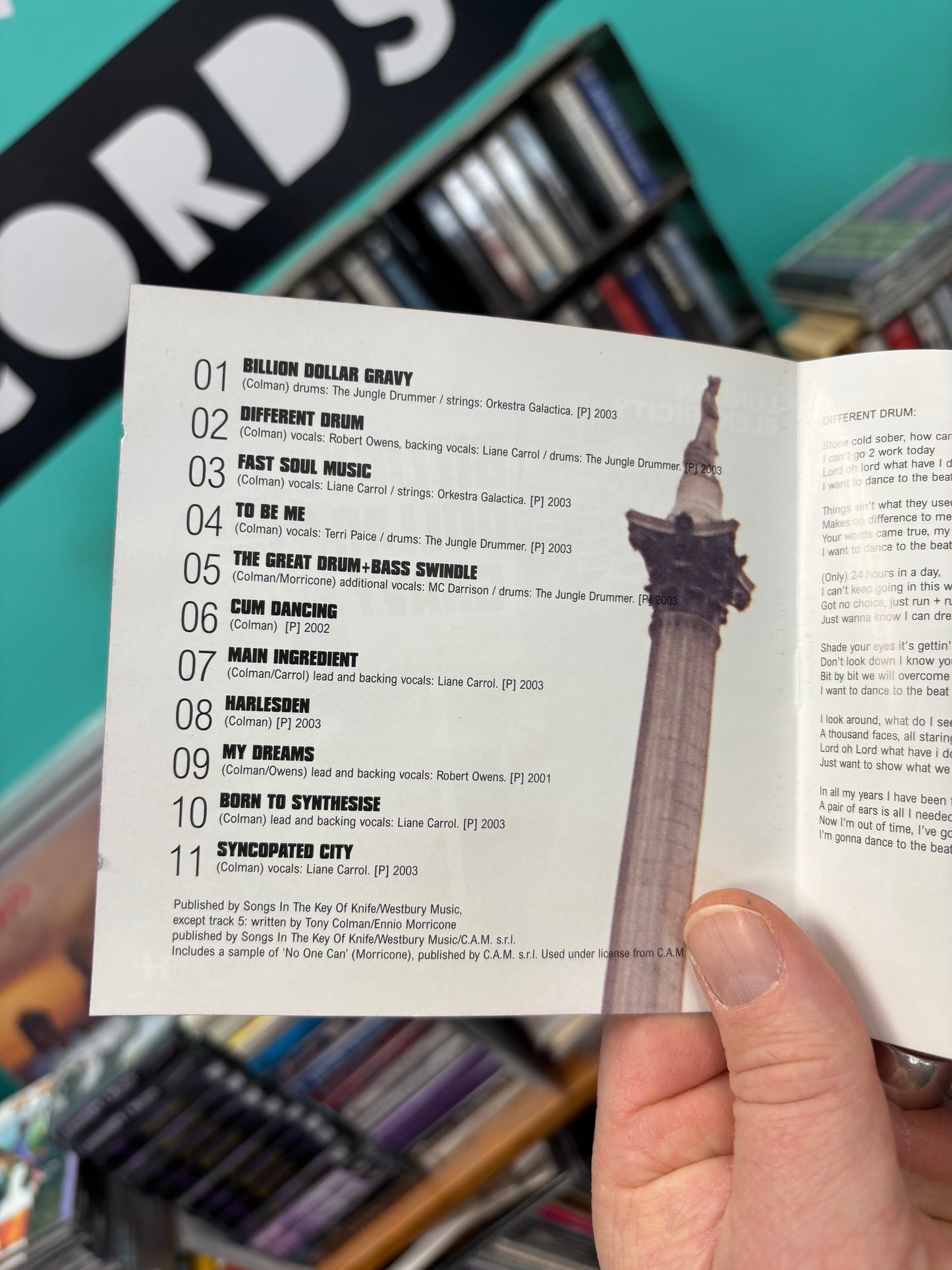 London Elektricity: Billion Dollar Gravy, CD, reissue, Sound Performance Pressing, Hospital Records, UK year?