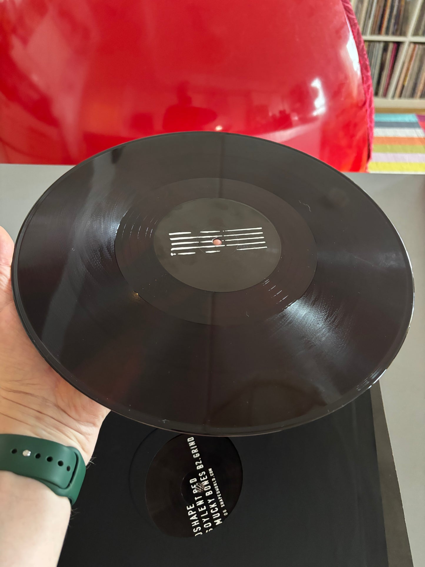 Redshape: Red Pack, 2x12inch, Only pressing, Red Marbled, Dark Red Marbled, Present, Germany 2010