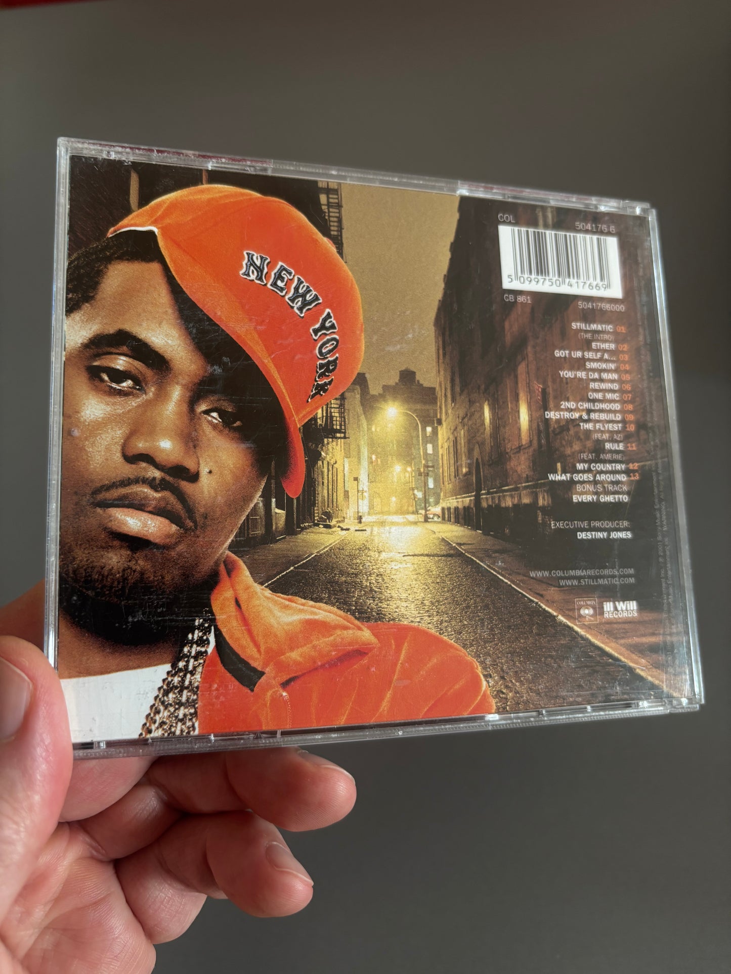 Nas: Stillmatic, CD, Ill Will Records, Columbia, Europe 2001