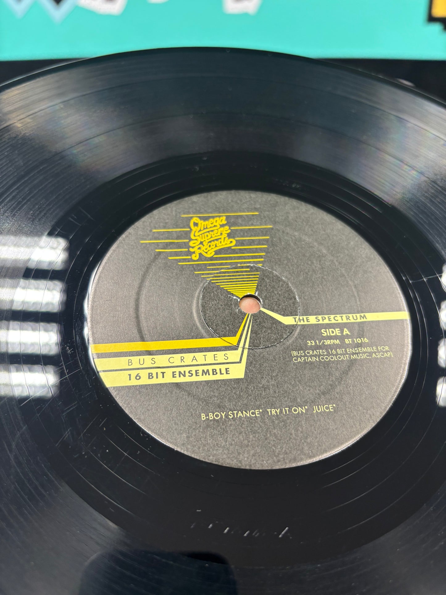 Bus Crates 16 Bit Ensemble: The Spectrum, 12inch, EP, Limited Edition, Omega Supreme Records, US 2014