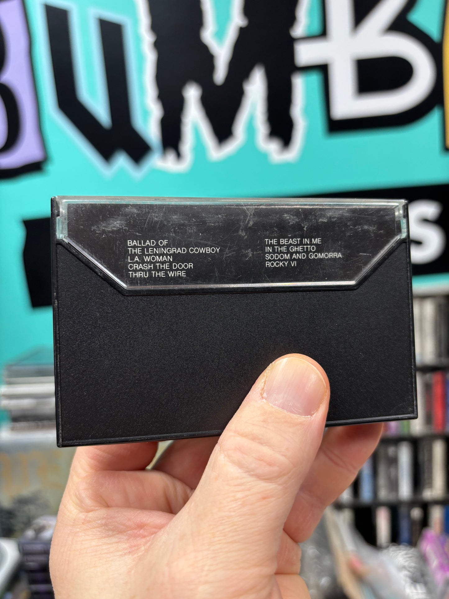 Leningrad Cowboys: 1917-1987, cassette, 1st pressing, AMT, Finland 1987