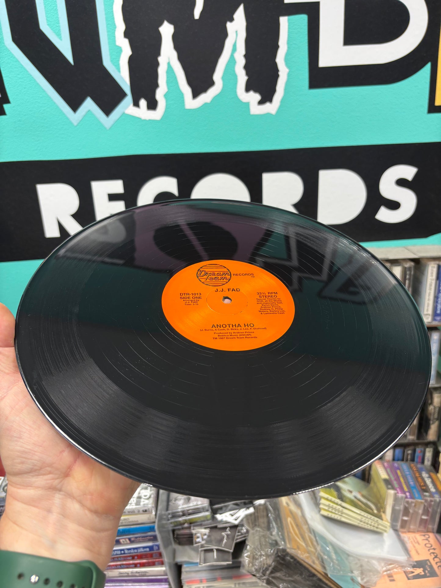 J.J. Fad: Anotha Ho, 12inch, reissue, Dream Team Records, US 2004