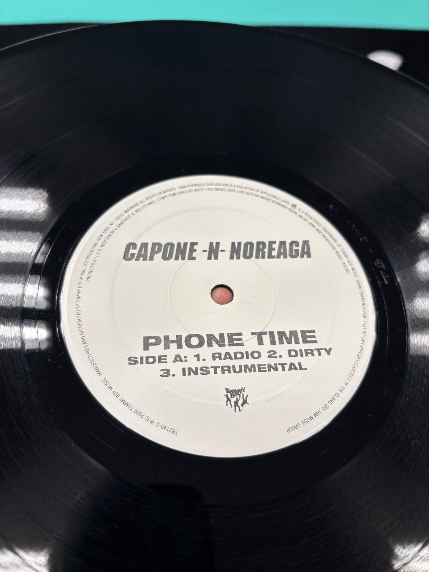 Capone -N- Noreaga: Phone Time/Bang Bang, 12inch, 1st pressing, Only official vinyl pressing, Tommy Boy, US 2000