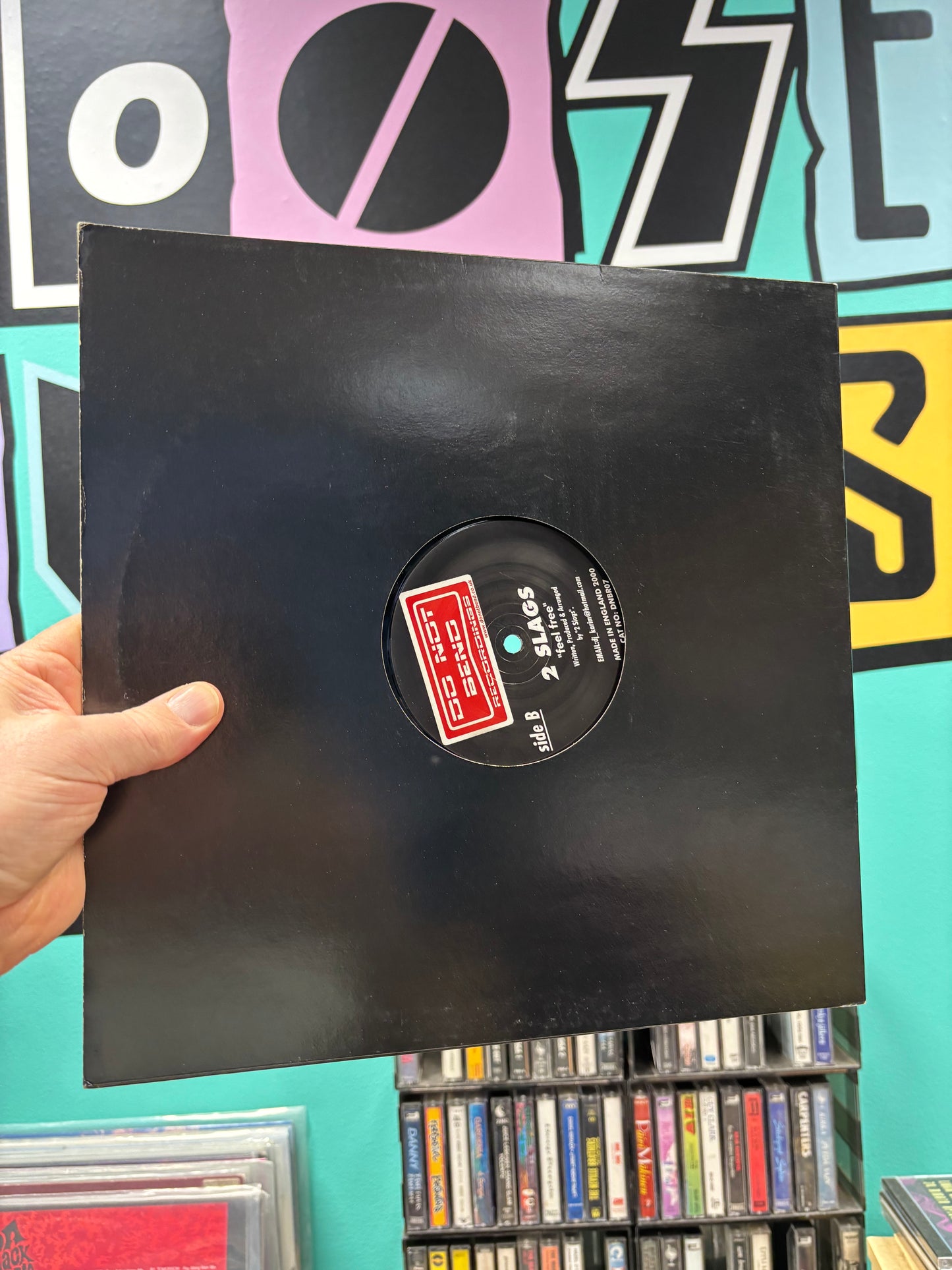 Karim: Wet ’n’ Wild/2 Slags: Feel Free, 12inch, Only official pressing, Do Not Bend Records, UK 2001