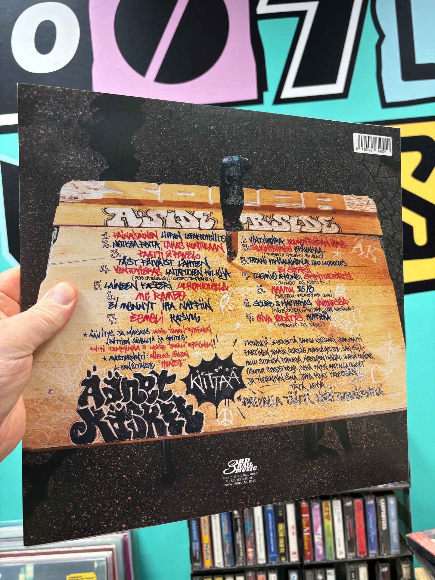 Äänet Käskee: Soppa, LP, Only official vinyl pressing, 3rd Rail Music, Finland 2021
