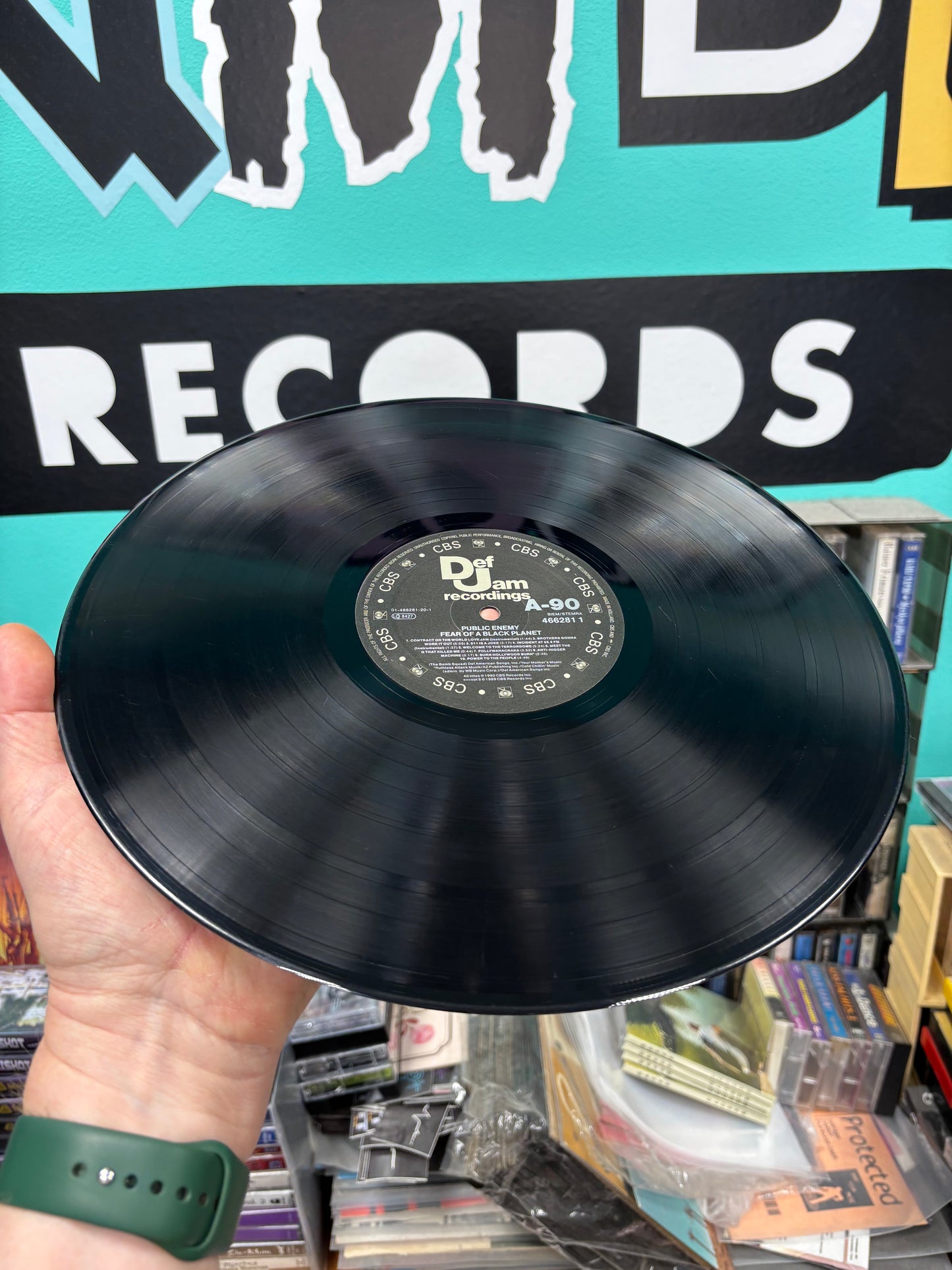 Public Enemy: Fear Of A Black Planet, LP, Def Jam Recordings, CBS, Europe 1990