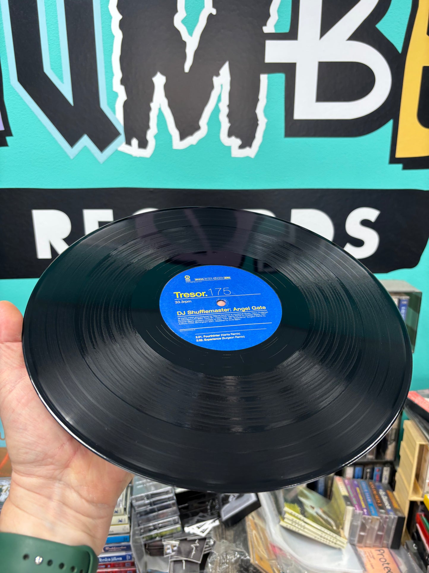 DJ Shufflemaster: Angel Gate, 12inch, Only official pressing, Tresor, Germany 2001