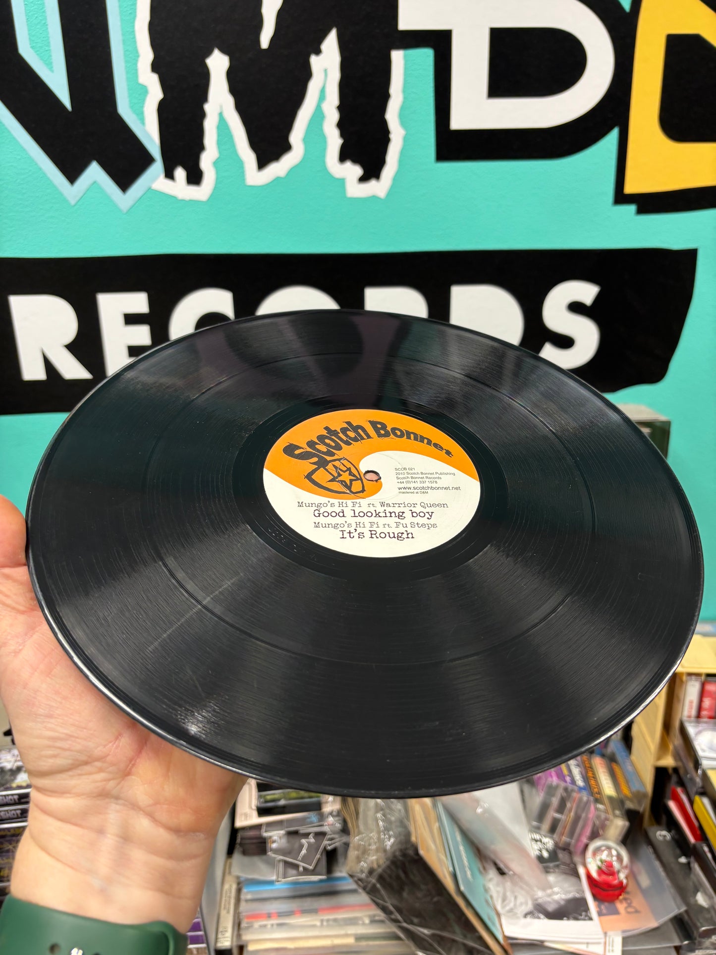 Mungo’s Hi Fi feat. Warrior Queen, Fu Steps, Conny Ras, Steady Ranks: Bad From Riddim EP 2, 12inch, Only pressing, Scotch Bonnet, UK 2010