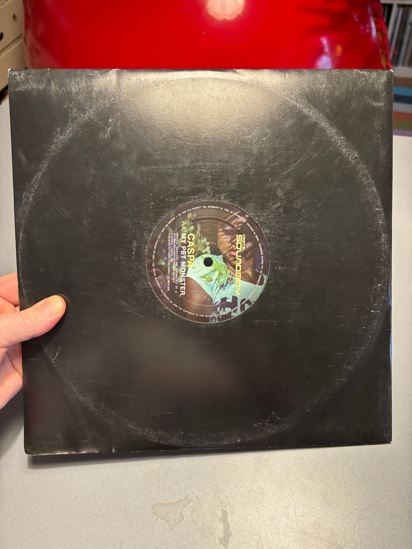 Caspa: Floor Dem/My Pet Monster, 12inch, Only official pressing, Digital Soundboy Recording Co., UK 2008