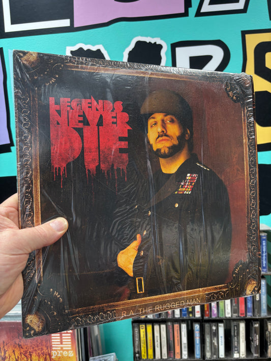R.A. The Rugged Man: Legends Never Die, 2LP, OG pressing, Nature Sounds, Fat Beats, US 2013