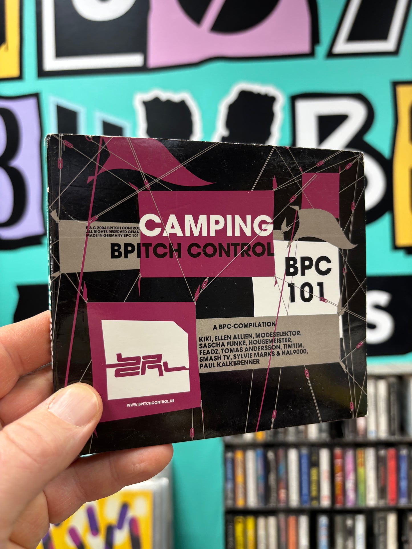 Camping - A BPC - Compilation, CD, Only official pressing, BPitch Control, Germany 2005