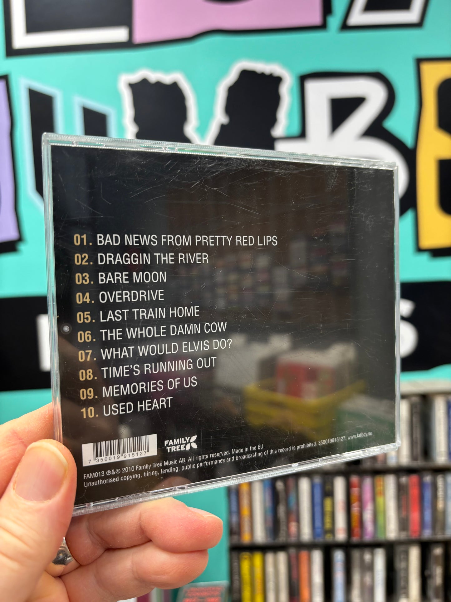 Fatboy: Overdrive, CD, 1st pressing, Family Tree Music, Europe 2010