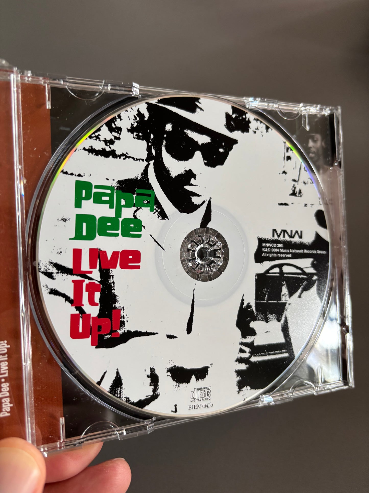 Papa Dee: Live It Up!, CD, Only pressing, MNW, Sweden 2004
