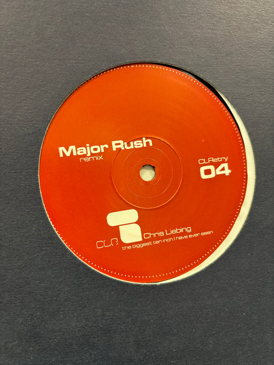 Chris Liebing/Chris McCormack: The Biggest Ten Inch I Have Ever Seen/Next Try E.P. (Remixes), 12inch, Only official pressing, CL Retry, Germany 2002
