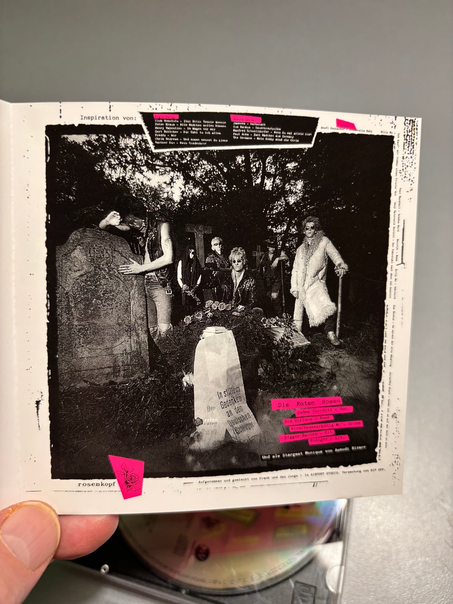 Die Roten Rosen: Never Mind The Hosen Here’s Die Roten Rosen (Aus Düsseldorf), CD, reissue, EastWest, Rosenkopf, Germany year?