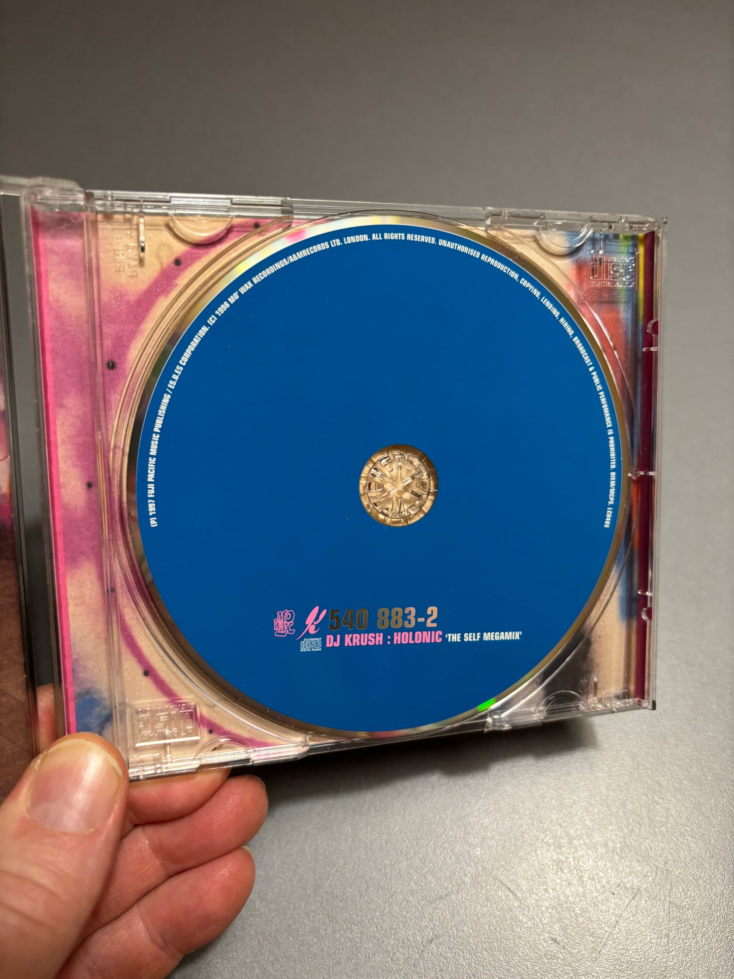 DJ Krush: Holonic ’The Self Megamix’, CD, Mo Wax, UK 1998