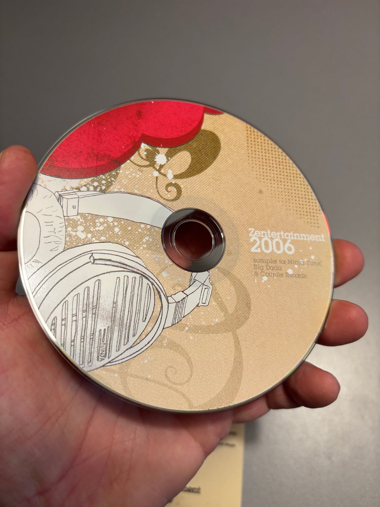 Zentertainment 2006, CD, Only pressing, Ninja Tune, UK 2006
