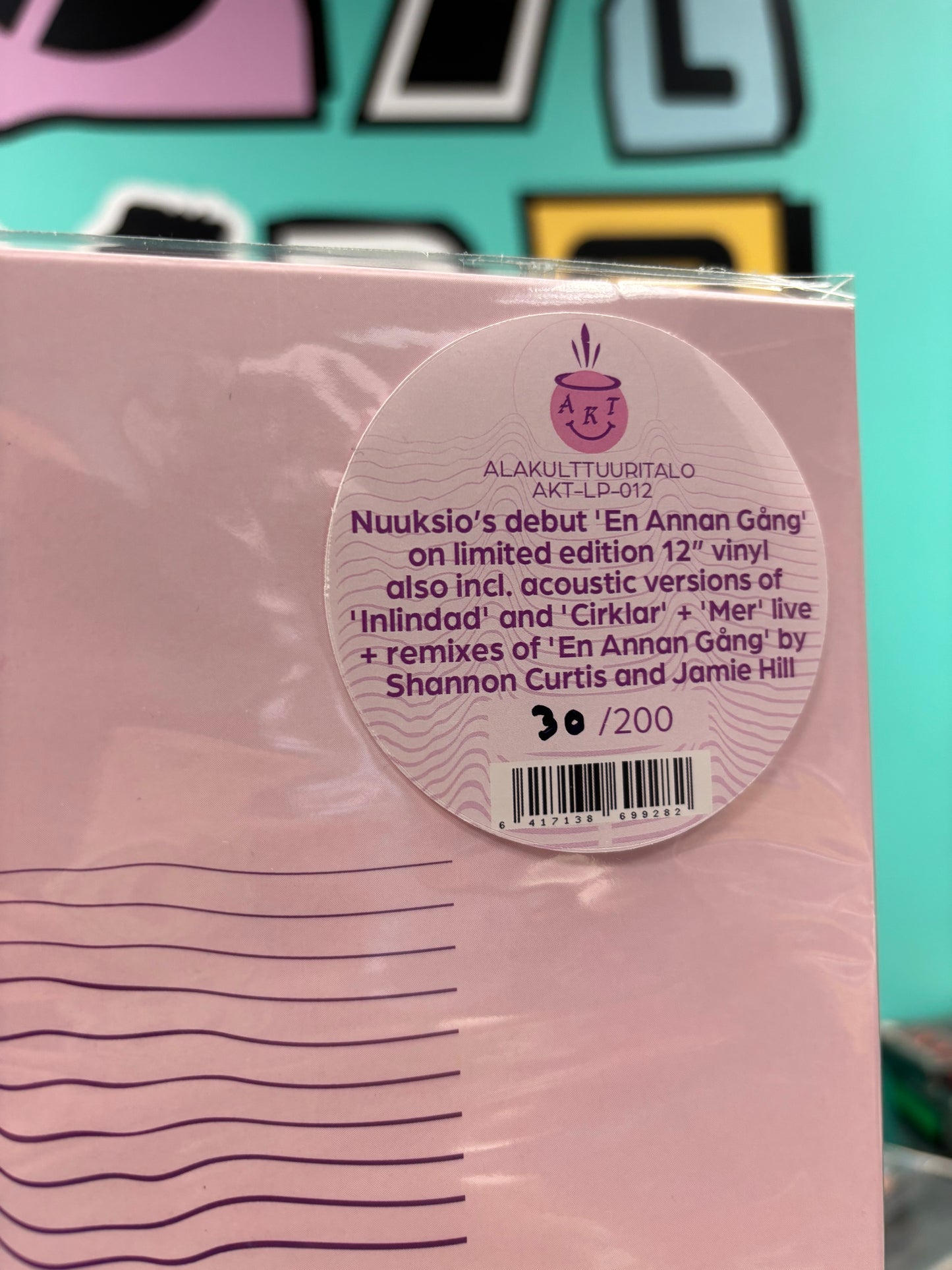 Nuuksio: en annan gång, 12inch, Pink vinyl, Limited Edition, Numbered, Finland 2024