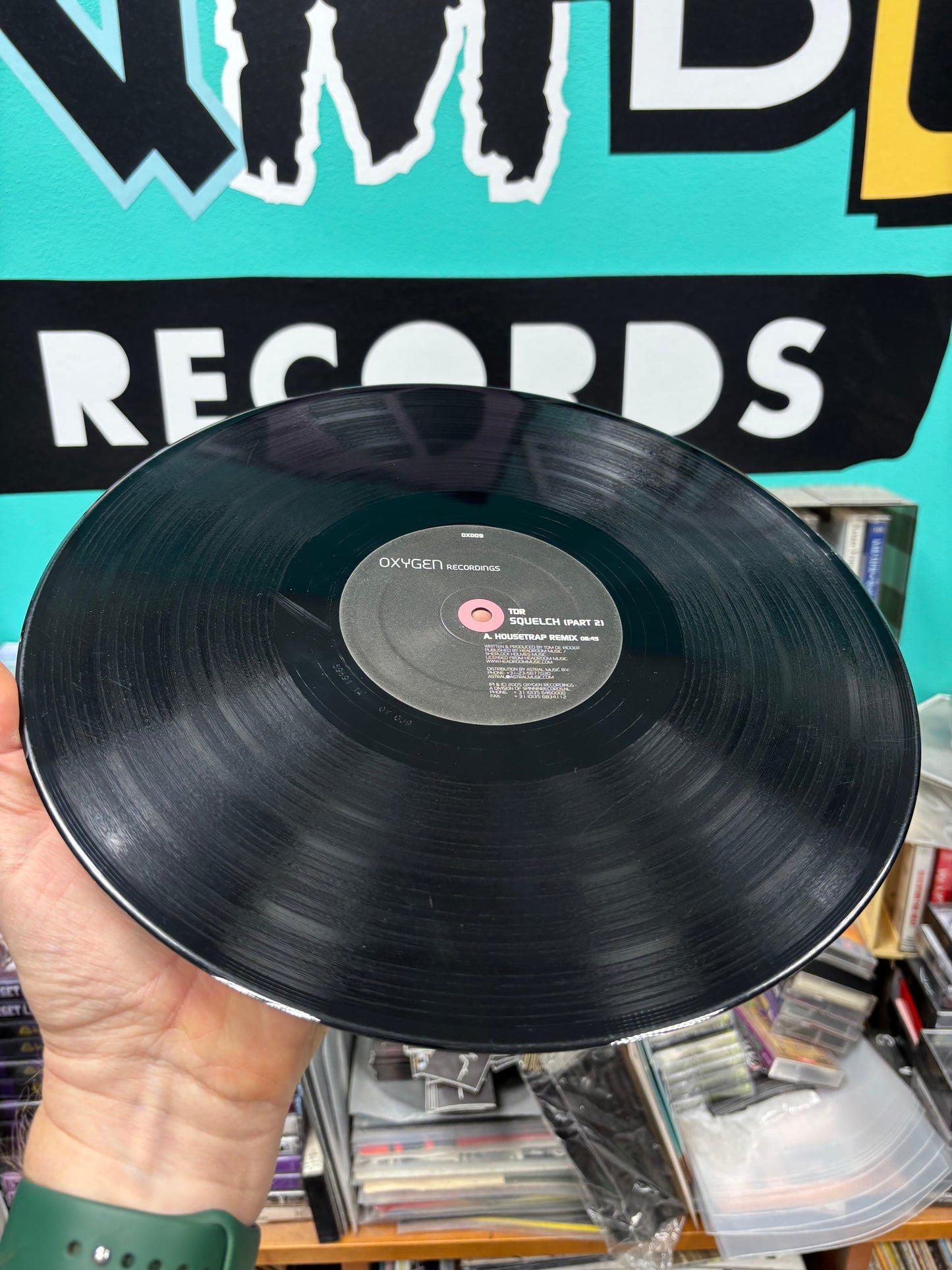 TDR: Squelch (Part 2), 12inch, Oxygen Records, Netherlands 2005