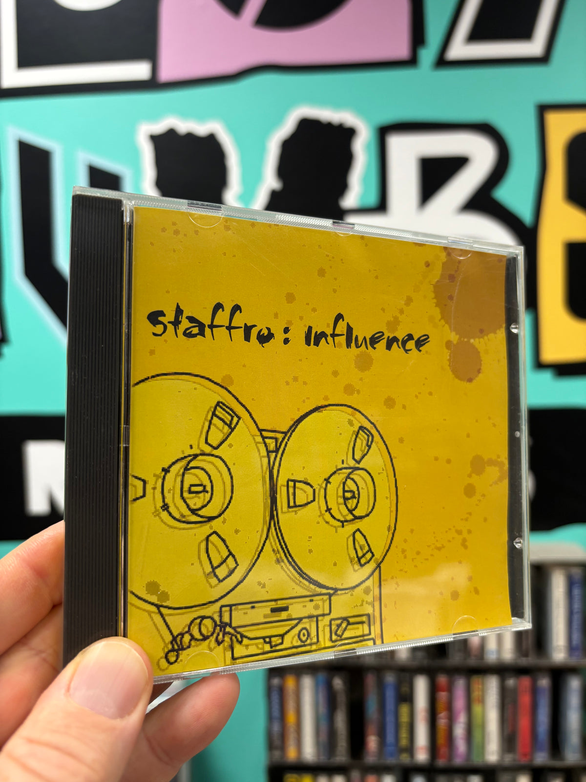 Staffro: Influence, CDr, 1st pressing, Recluse Records, Finland 2002