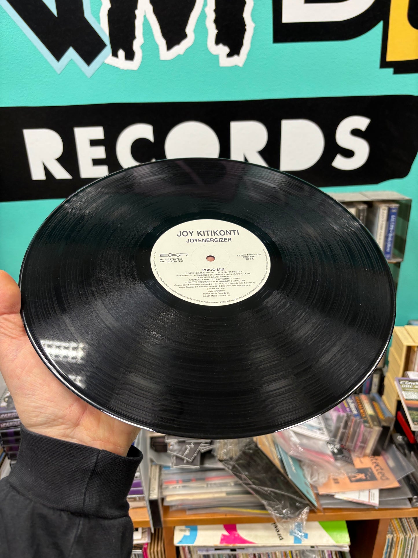 Joy Kitikonti: Joyenergizer, 12inch, BXR UK, UK 2001