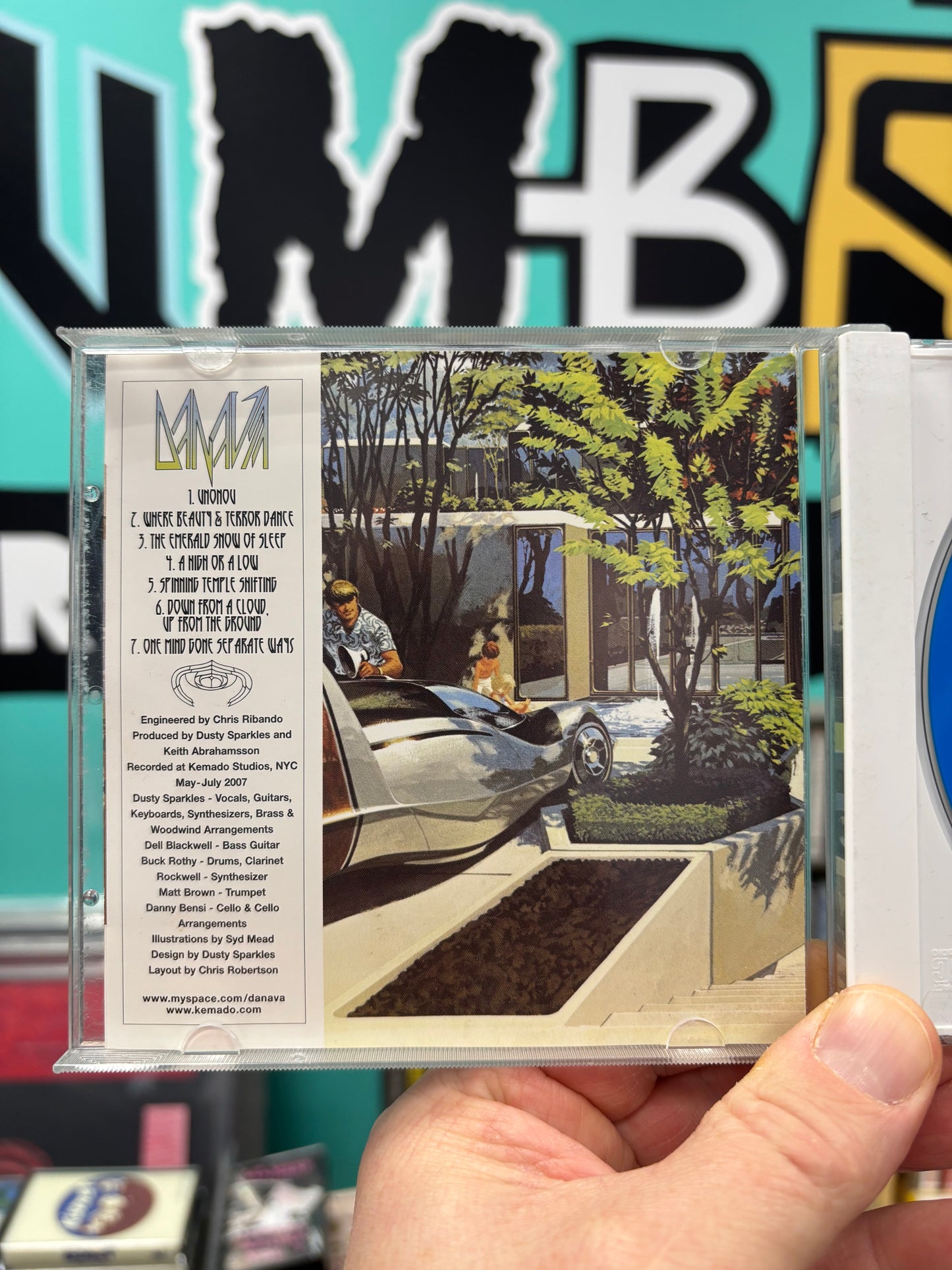 Danava: UnonoU, CD, 1st pressing, Kemado Records, US 2008