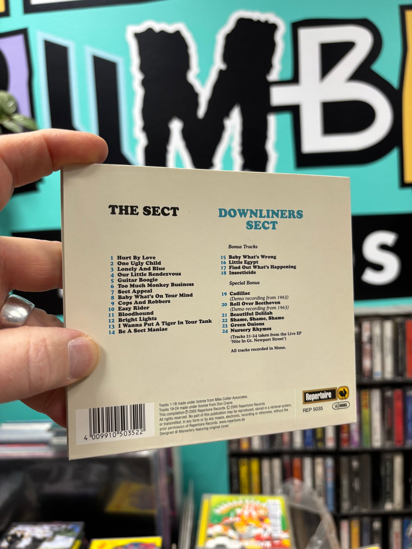 Downliners Sect: The Sect, CD, reissue, Mono, Repertoire Records, Germany 2005