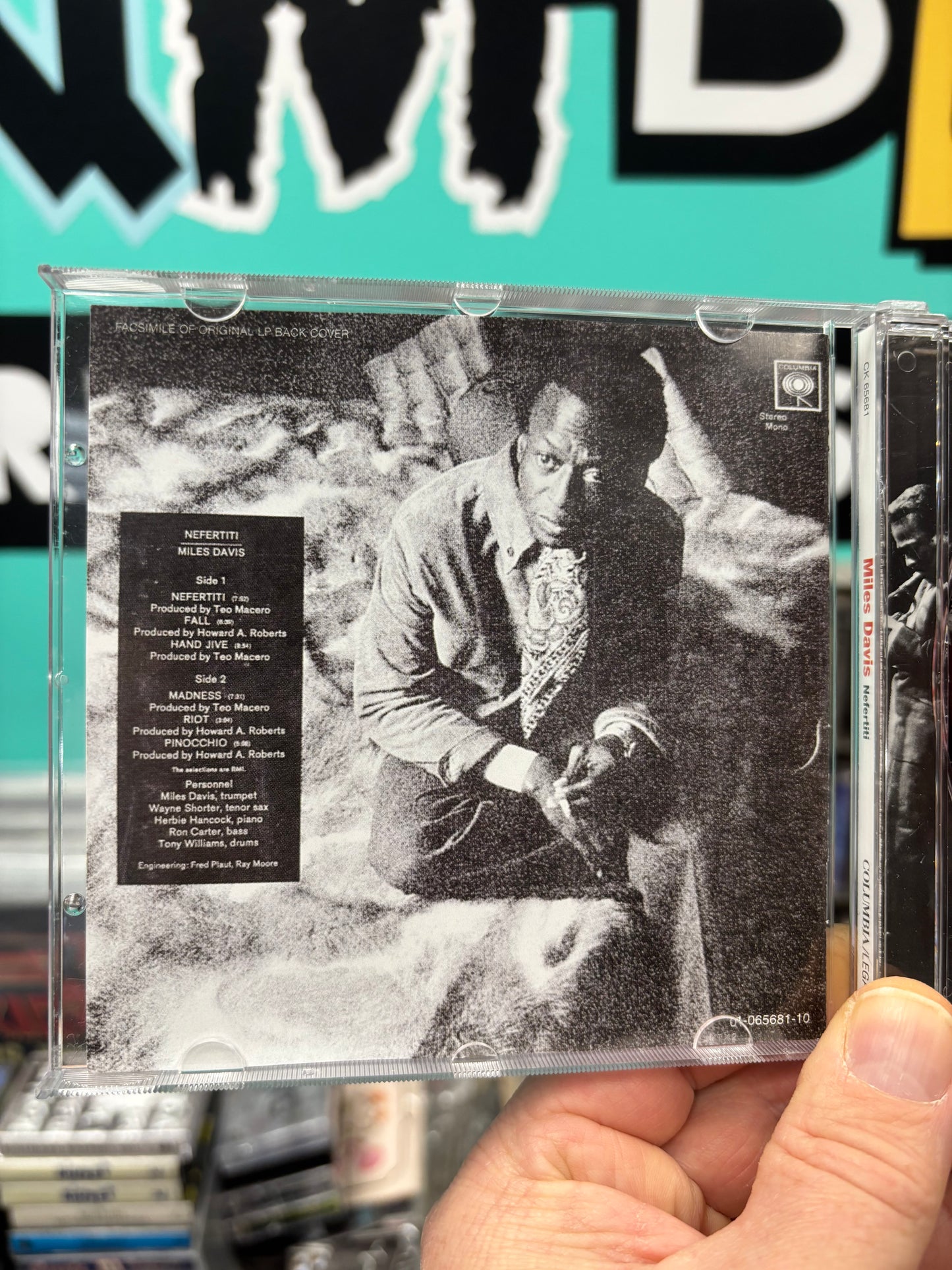Miles Davis: Nefertiti, CD, reissue, remastered, Columbia, Legacy, Europe 1998