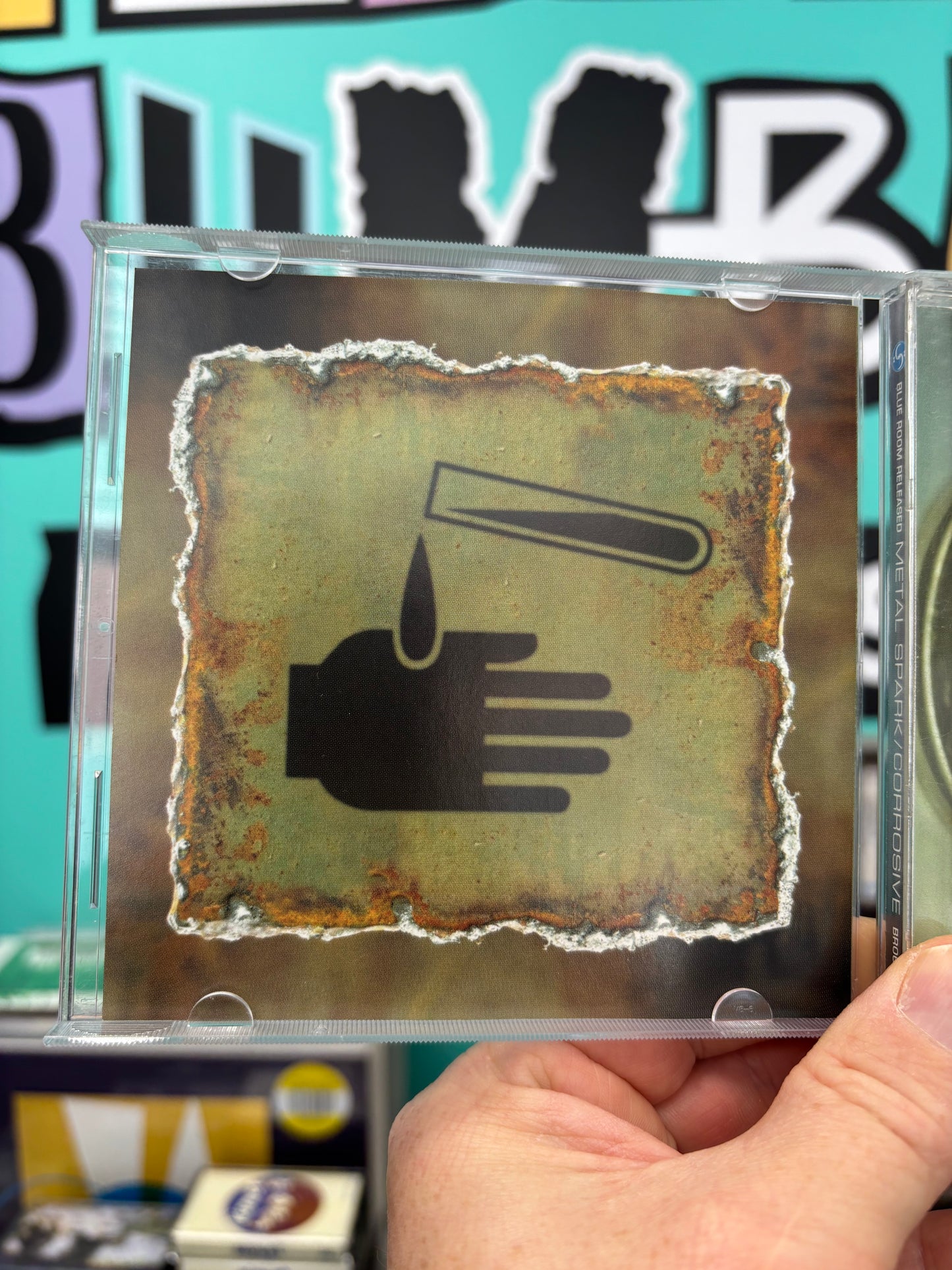 Metal Spark: Corrosive, CD, 1st pressing, Blue Room Released, UK 1998