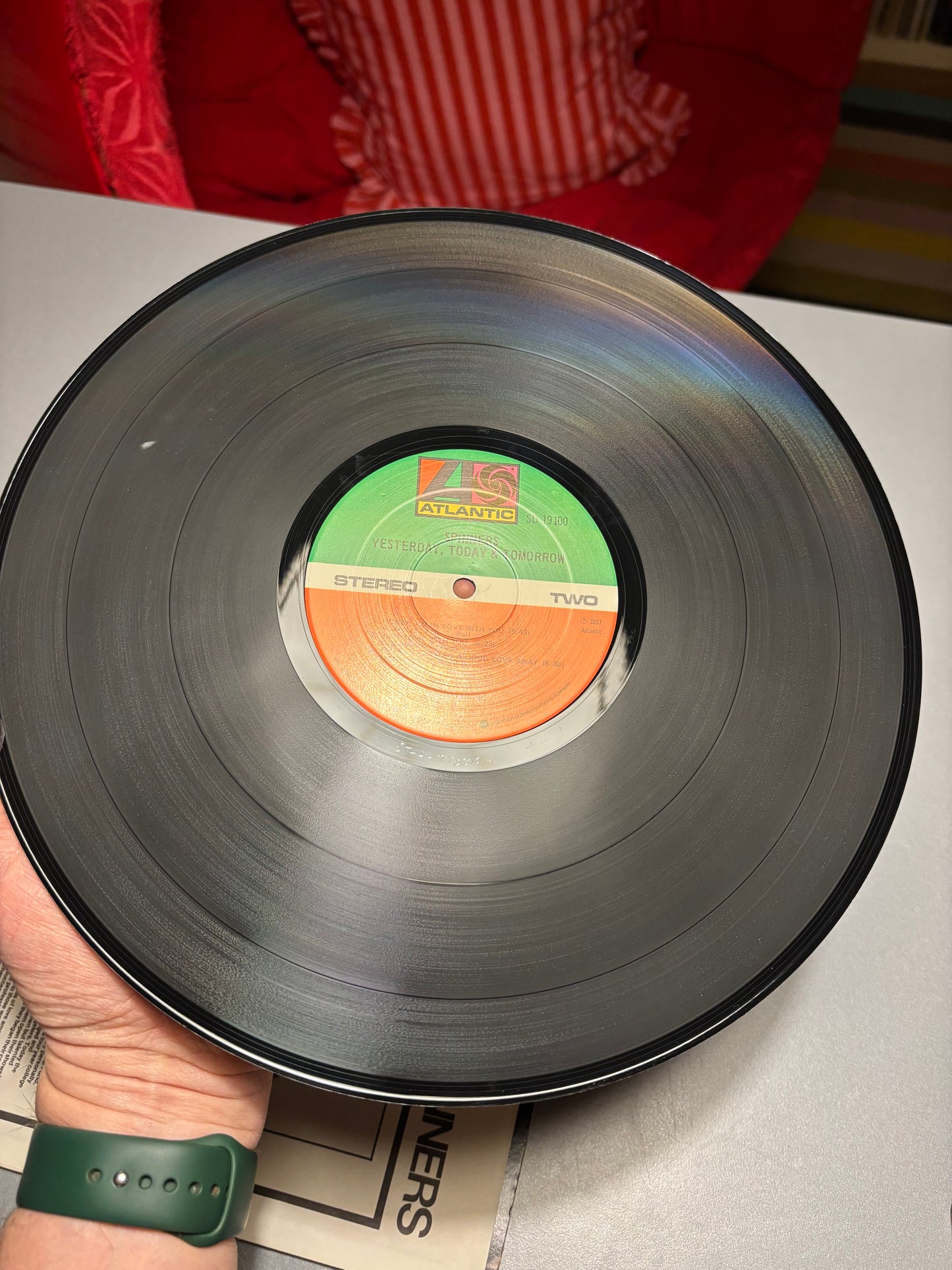 The Spinners: Yesterday, Today & Tomorrow, LP, Atlantic, US 1977