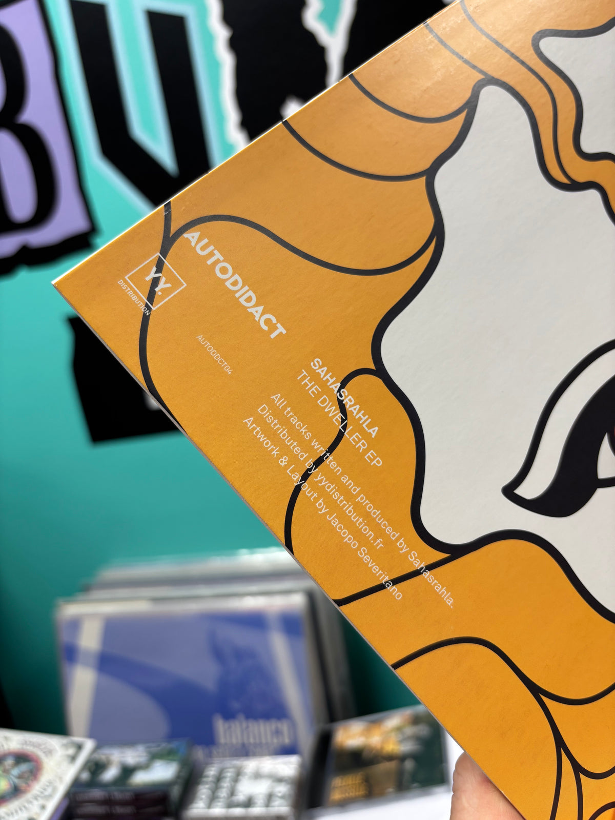 Sahasrahla: The Dweller EP, 12inch, Only pressing, Autodidact, Netherlands 2018