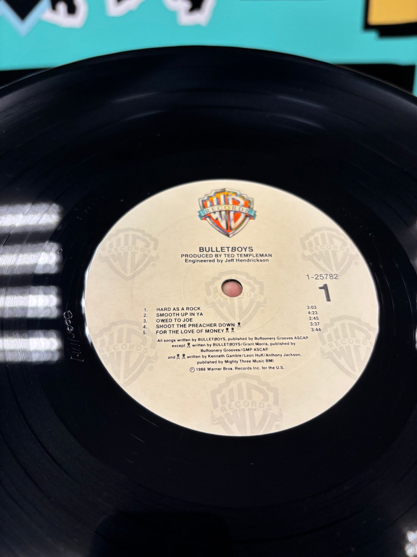 Bullet Boys: Bullet Boys, LP, Allied Press, Warner Bros. Records, US 1988