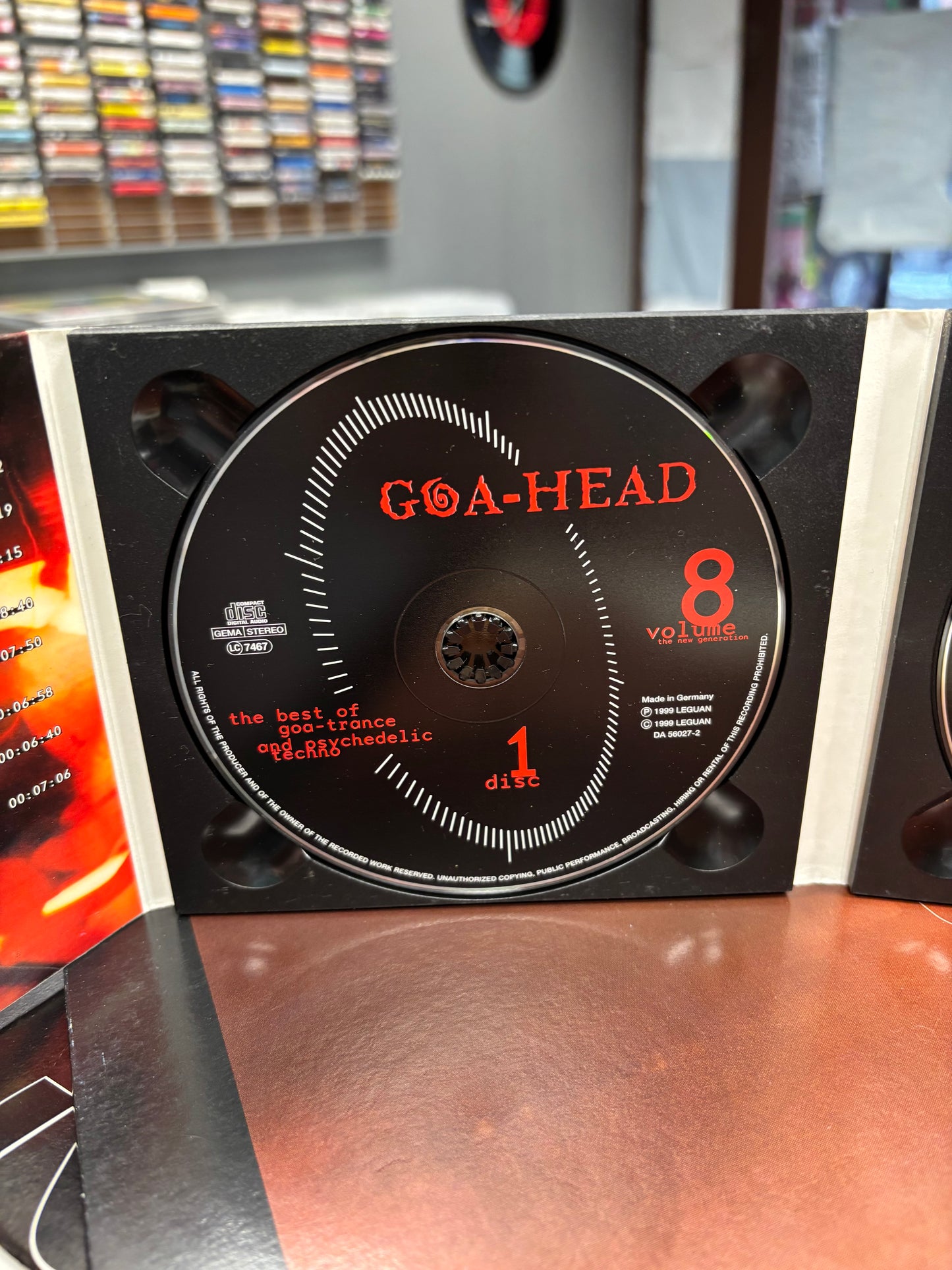 Goa-Head Volume 8, 2CD, gatefold, Leguan, Germany 1999