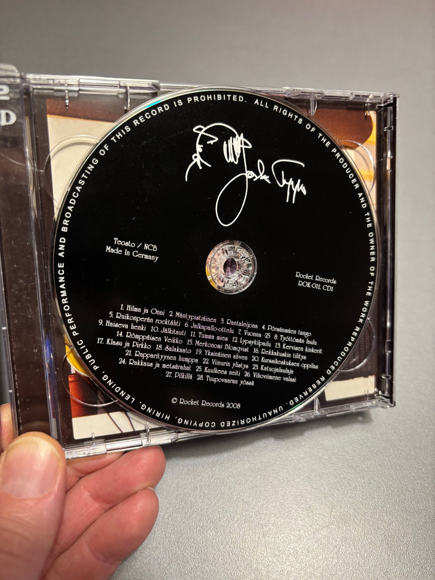 Jaakko Teppo: Jälkitauti - Kaikki Levytykset 1980-1986, 2CD, Only pressing, Rocket Records, Finland 2008