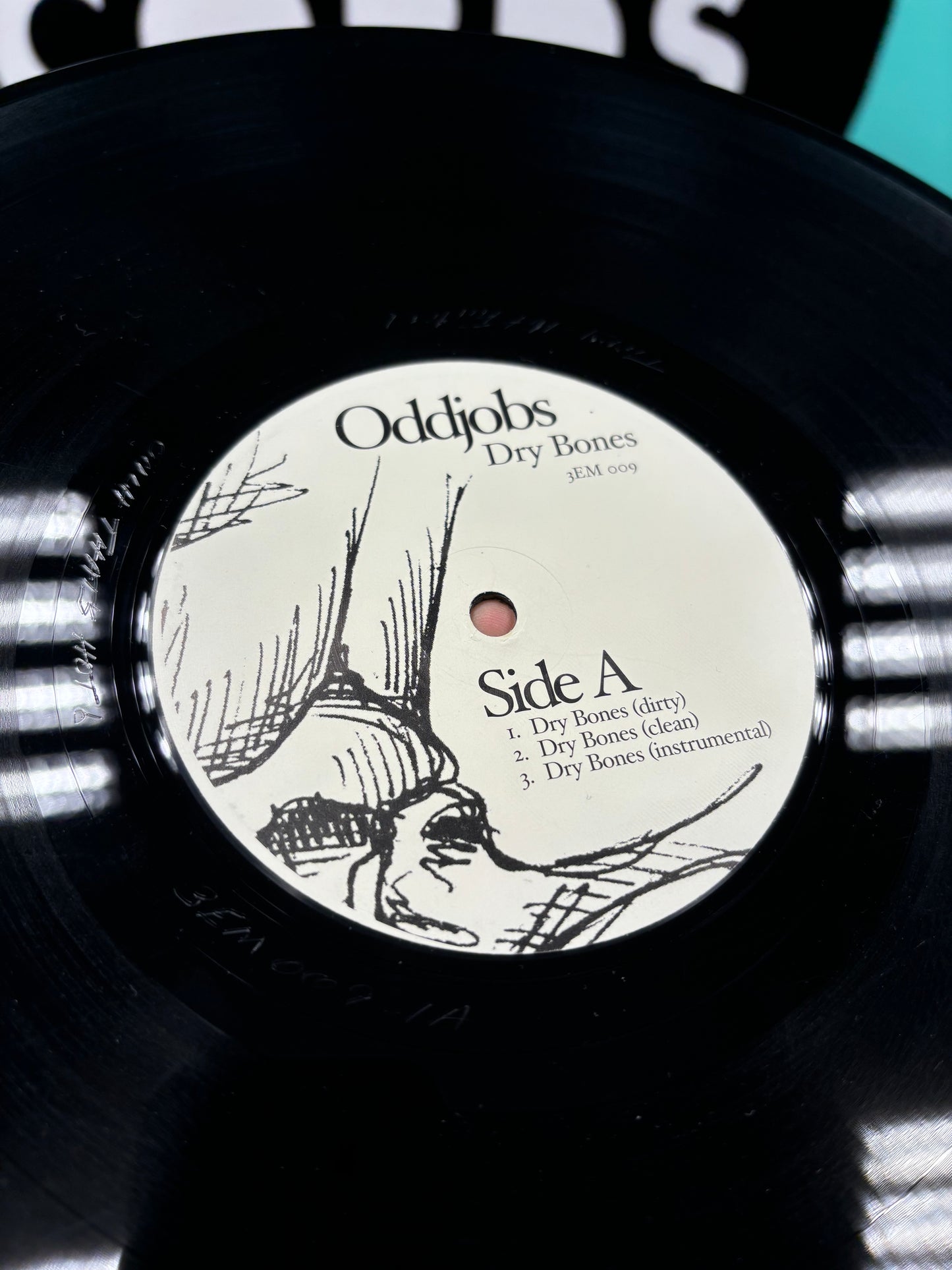 Oddjobs: Dry Bones, 12inch, Only official pressing, Third Earth Music, CMI Productions, US 2002