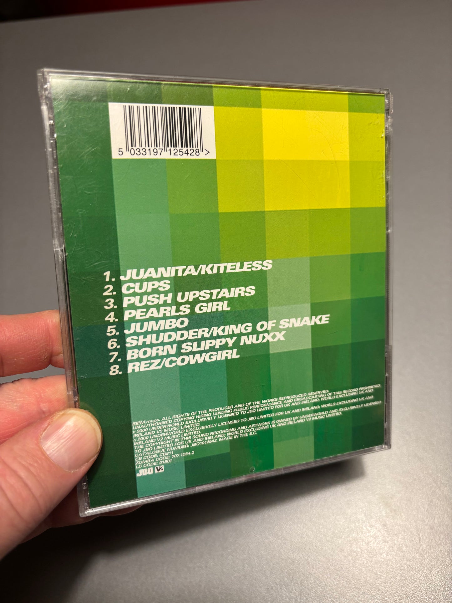 Underworld: Everything, Everything (Underworld Live), CD, JBO, UK 2000