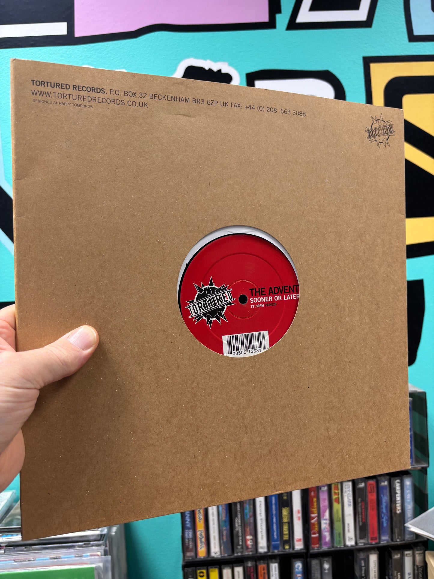 The Advent: Sooner Or Later, 12inch, Only official pressing, Tortured Records, UK 2002