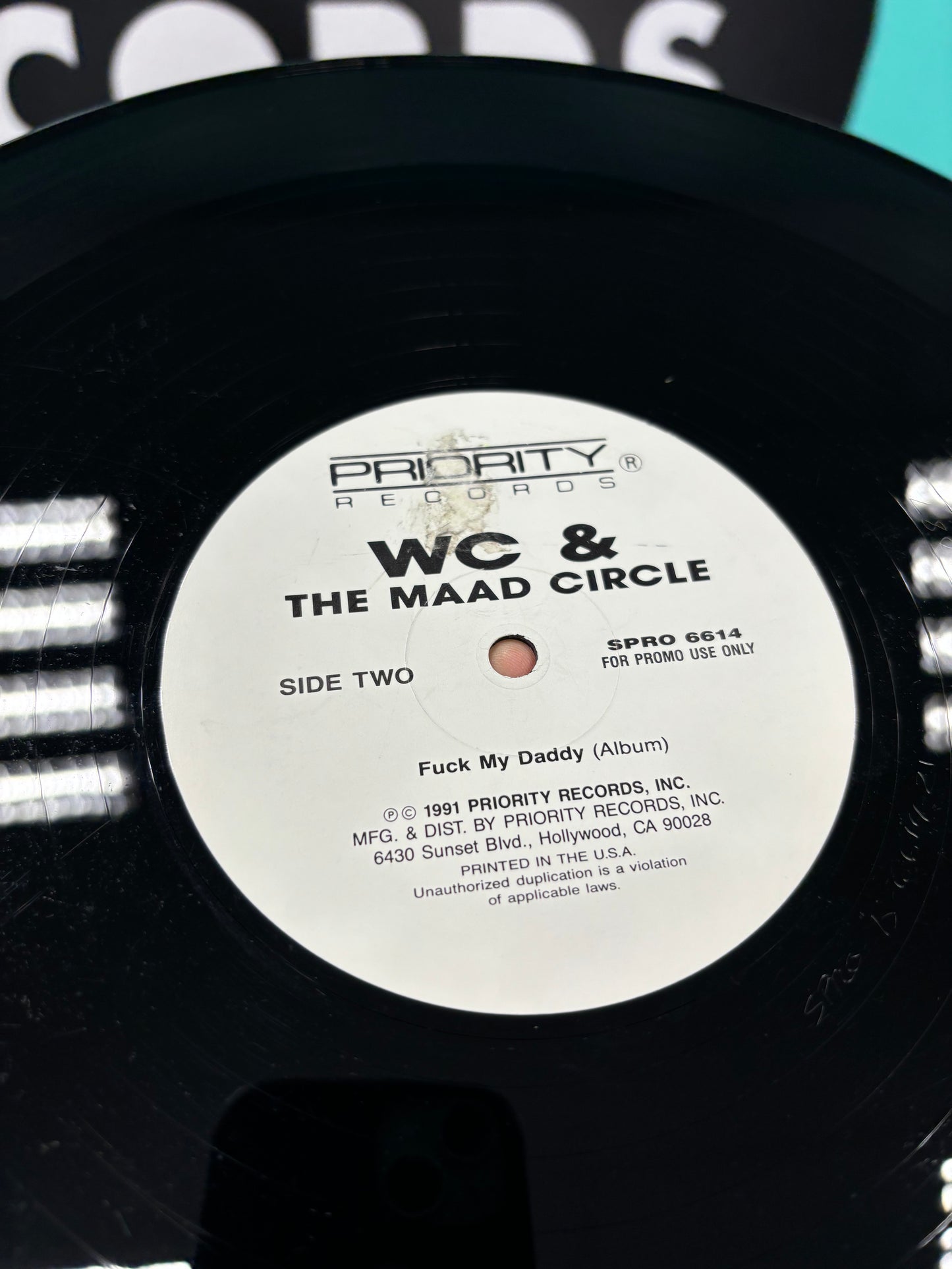 WC & The Mad Circle: Ain’t A Damn Thang Changed, 12inch, promo, Only vinyl pressing, Priority Records, US 1991