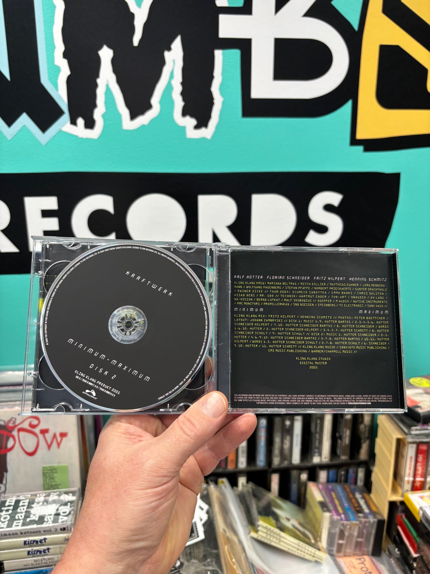 Kraftwerk: Minimum-Maximum, 2CD, English Version, Astralwerks, US 2005