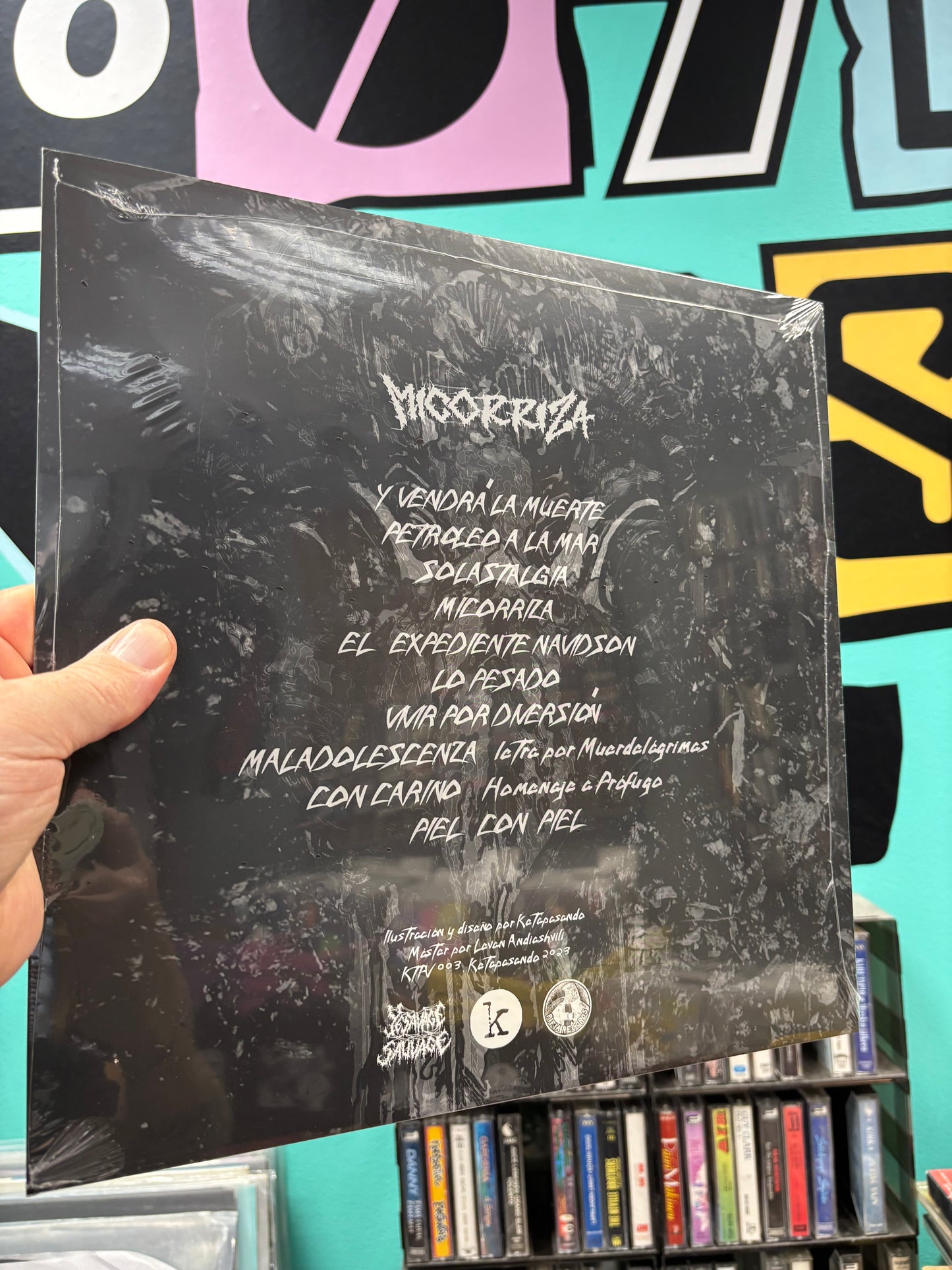 Yesavage Sauvage: Micorriza, LP, Only pressing, #ketapasando, Pifia Records, Spain 2023