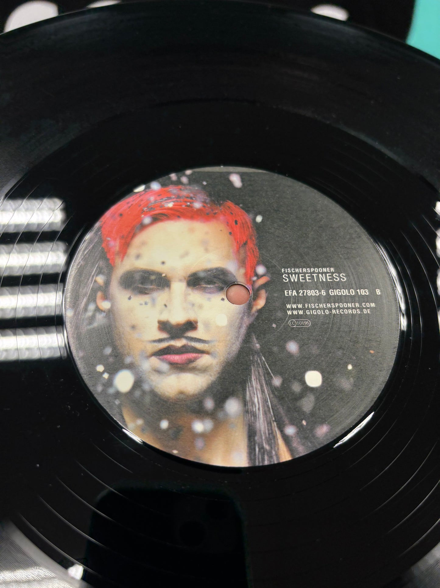 Fischerspooner: L.A.Song/Sweetness, 12inch, Only official pressing, International Deejay Gigolo Records, Germany 2003