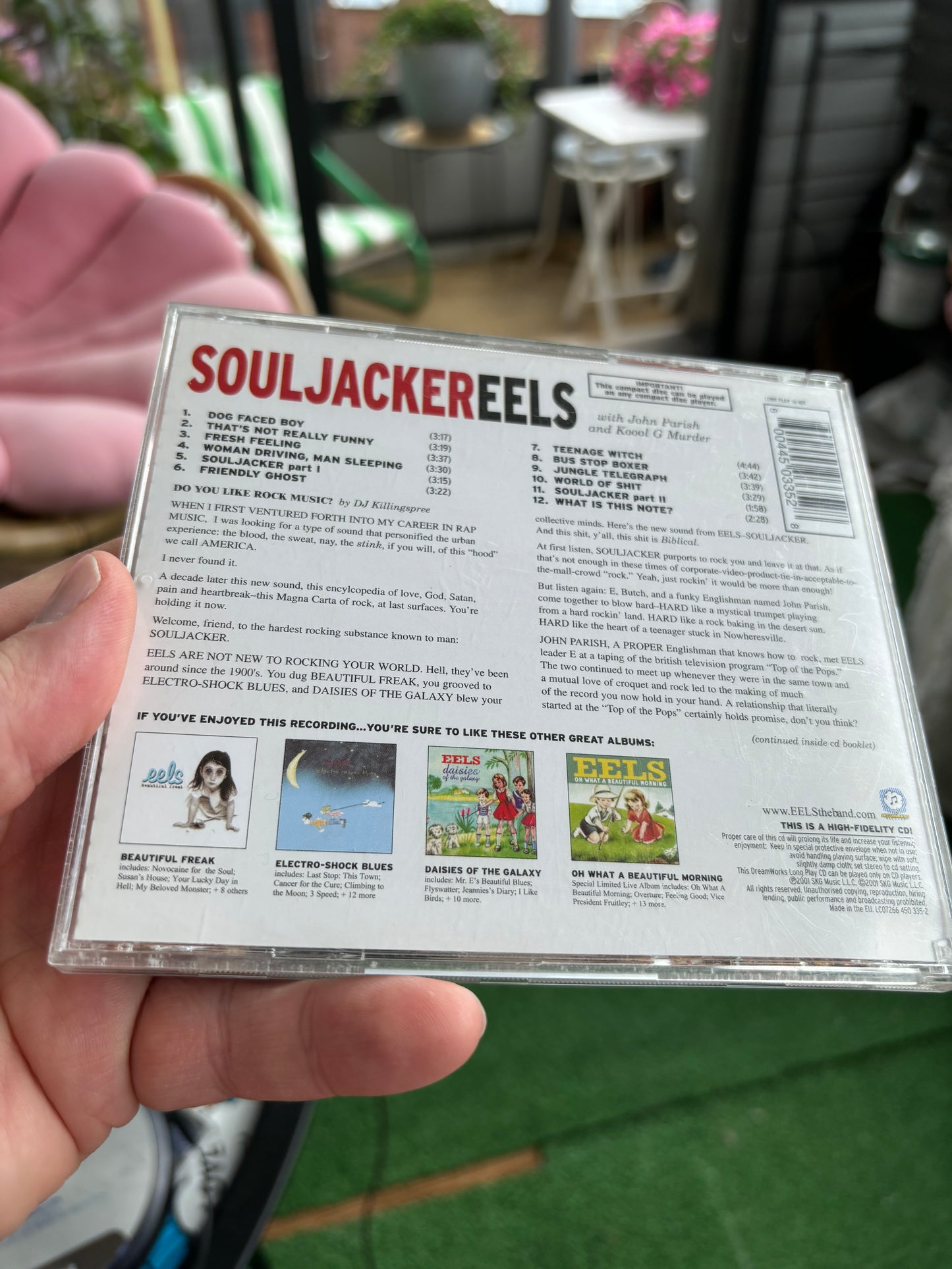 Eels: Souljacker, CD, DreamWorks Records, Europe 2001