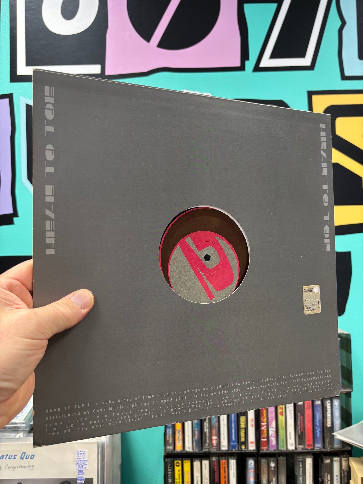 Dom Um Romao: Sambao (Remix), 12inch, Only official pressing, Head To Toe Records, Italy 2001