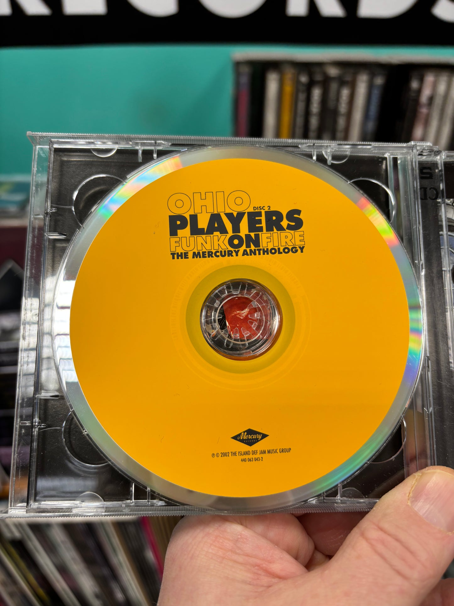Ohio Players: Funk On Fire - The Mercury Anthology, 2CD, compilation, reissue, remastered, Mercury, Chronicles, US 2002