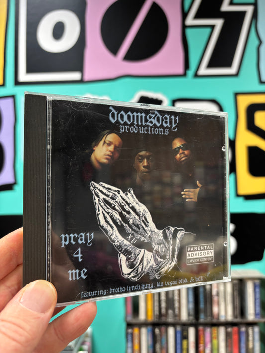 Doomsday Productions: Pray 4 Me, CD, 1st pressing, Cin City Records, US 1997