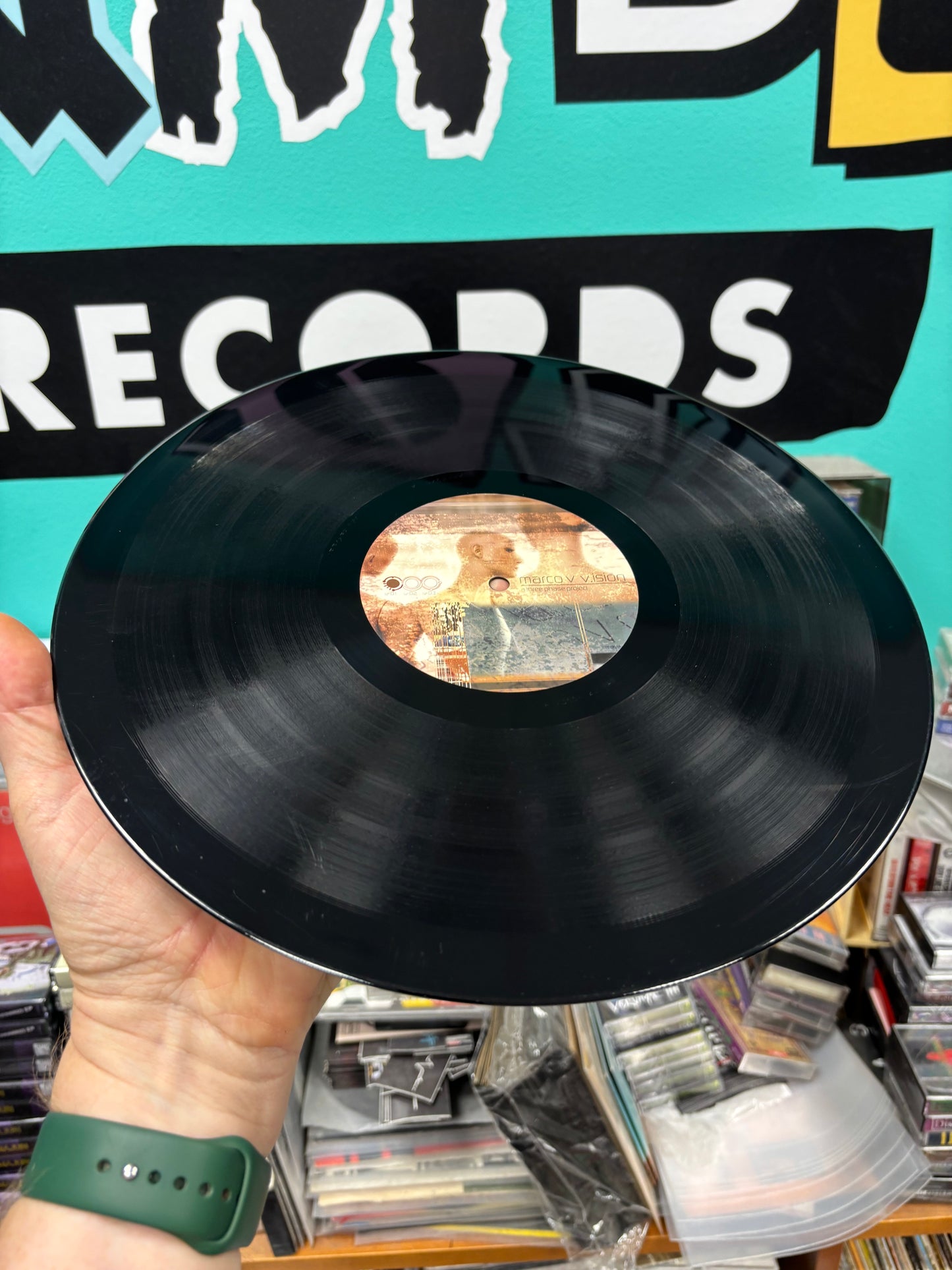 Marco V: V.ision (Phase One), 12inch, Only pressing, Free For All, Netherlands 2000